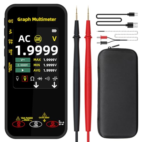 BSIDE 20000 Counts Digital Multimeter Date Recorder, 0.1mA/10uV/1...