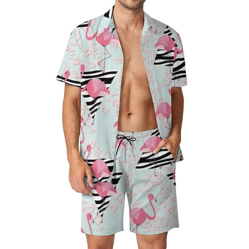 Chemise Hawaïenne Flamant Rose : l'ensemble 2 pièces qui raconte vos plus belles vacances