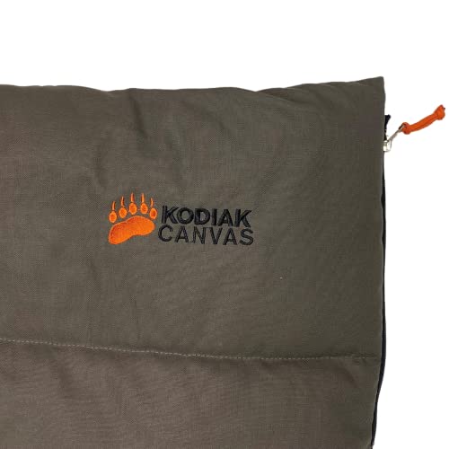 Saco de Dormir Rectangular 30° KODIAK CANVAS Extra Large Tall miniatura 3