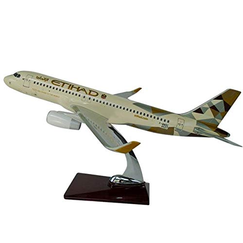 ETIHAD A320 1:100 Scale Aircraft Model: Buy Online at Best Price
