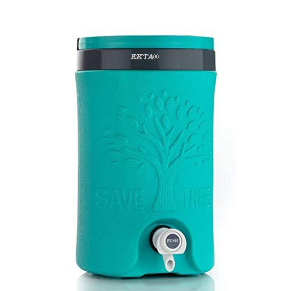 EKTA® Water Jug Camper with Tap Plastic Insulated Water 5 Liter Water Storage Cool Water Storage for Traveling Water Jug 5 Lit - Multicolor (B0BJ71KS7Z) Amazon Price History, Amazon Price Tracker