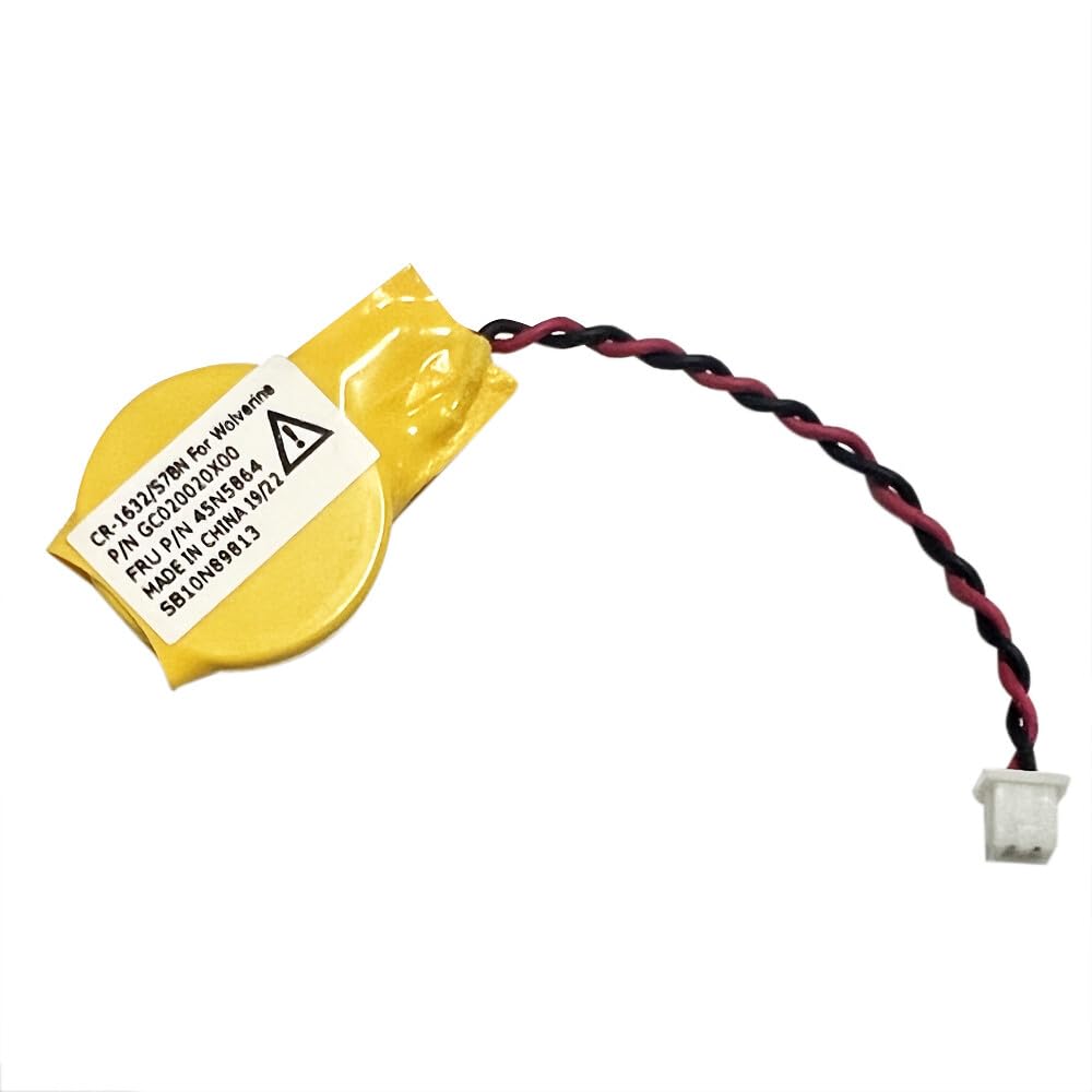 ZAHARA CMOS Batteria per Lenovo ThinkPad T470 20HD 20HE 20JM 20JN 01HX684 01HX685 CMOS Battery Motherboard Bios Batteria