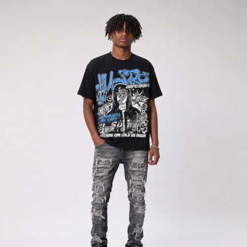 Image of DopeSkill Graphic Tee Streetwear Hypebeast Hip Hop Unisex Premium T-Shirt Sneaker Colour Matching Shirts Gift for Sneakerhead