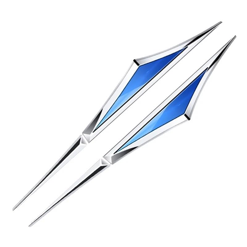 RETTYAT Coche Emblemas para Honda, Insignia Logotipo Capó Delantero Pegatinas Adhesivo Logo Maletero Trasero Calcomanías 3D Letras Etiqueta Engomada Embellecedores Carroceria,B