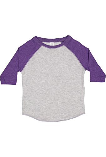 RABBIT SKINS Toddler Fine Jersey Raglan 3/4 Sleeve Baseball Tee (3330)