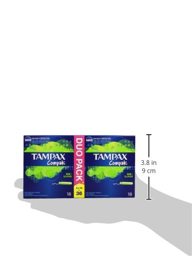 Tampax - Compak Super Tampons met Applicator - 36 Stuks - Image 7
