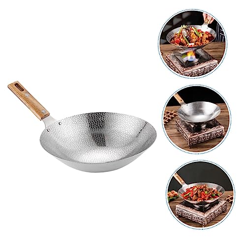 Wok de Acero Inoxidable PRETYZOOM para Cocina miniatura 7