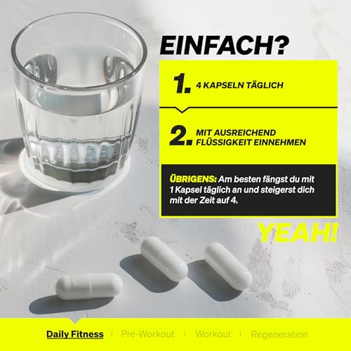 natural elements L-Carnitin 2000 - Premium: Carnipure® von Lonza - 120 Kapseln - Laborgeprüft, hochdosiert, vegan 5