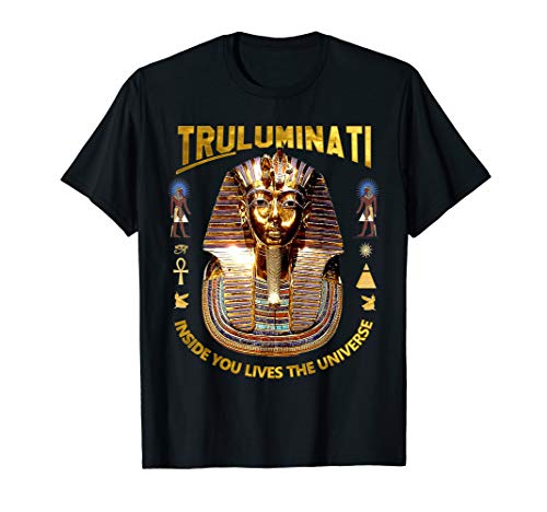 Ancient Egyptian King Tut Tutankhamen Illuminati T-Shirt Ancient Egyptian King Tut Tutankhamen Illuminati T-Shirt