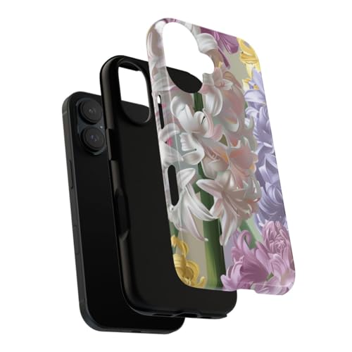 Coque iPhone 16 jacinthe de qualité supérieure avec finition brillante - 3
