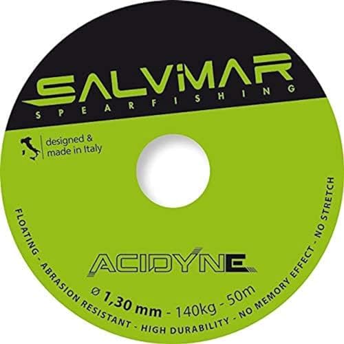 Línea Acidyne Salvimar monofilamento trenzado para fusil de pesca submarina y apnea profesional