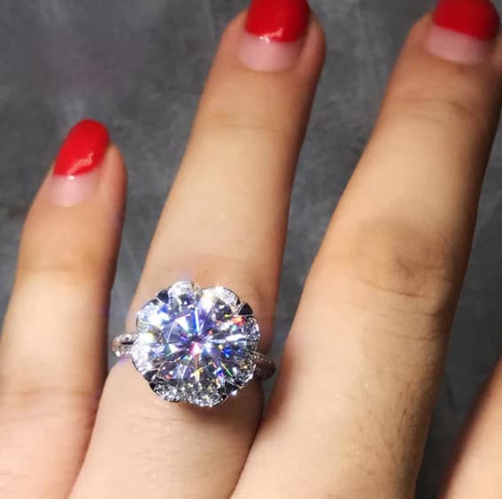 Buy GemsMart Real Diamond Ring For Women 18K Gold Pure Hire Ki Anguthi