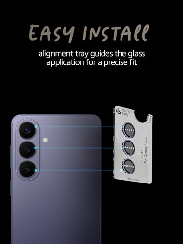 Image of Lensarmor Compatible with S26 / 26 Plus Cobalt Violet Camera Lens Protector (2 Pack) - Premium 9H Tempered Glass, Military-Grade Protection, Ultra-Clear Transparency & Case-Friendly Design
