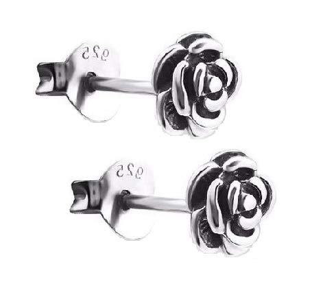KUKSHYA JEWELLERS Exclusive 925 Pure Sterling Silver Flower Stud Earrings | Elegant Pair for Girls, Babies, Boys & Women (B08YWPFZF6) Amazon Price History, Amazon Price Tracker