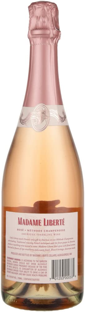 Madame Liberte Sparkling Rose, 750mL at Amazon's Wine Store