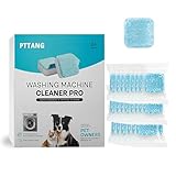 Reccisokz 24 Pezzi Cura Lavatrice Pastiglie Effervescenti,Pastiglie Contro Muffa E Calcare,Rimuove Odori E Residui, Pulizia Profonda