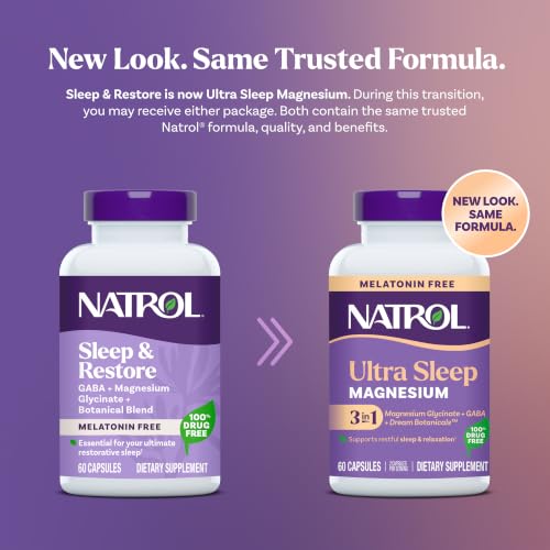 Natrol Sleep & Restore Magnesium Glycinate
