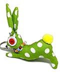 Typ: Schlüsselanhänger. Niedlicher Schlüsselanhänger mit Kaninchen, Tier-Schlüsselanhänger, Puppe, Baumwolltasche, Dekoration, Zubehör, Sammlung, Geschenk, K019