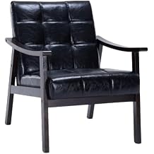 HopeHope 61.5 x 71 x 73.5CM 400 lbs League Executive Guest Chair Guest Reception Chairs Sorrento Armchairs Sofa Couch Suitable for Your Living Room, Study, Bedroom and Other Leisure Areas