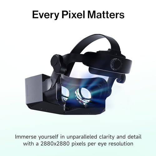 Pimax Crystal - High-Resolution Virtual Reality Headset For Pc Gaming thumb #3