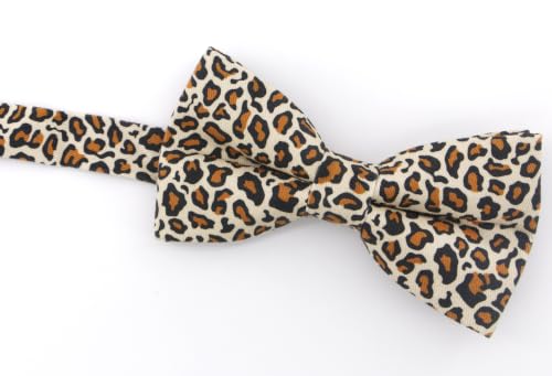 Image of OCIA Cute Pattern Pre-tied Bow Tie Adjustable Bowties for Adult & Children
