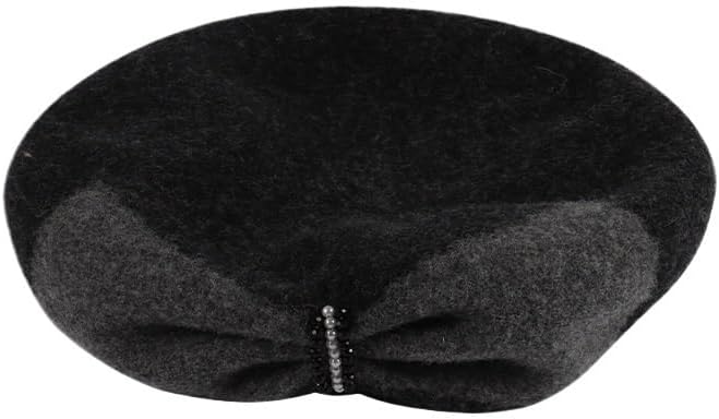 Woolen Warm Beret is Versatile Casual Painter's Hat for Women