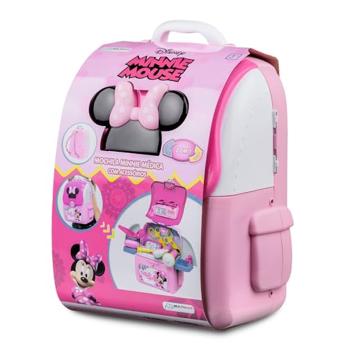 Mochila Kit Play Set Minnie Médico Multikids - BR1297