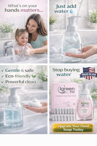 Image of Foaming Hand Soap I Hand Soap l Clean Hands I Great Scent I Soft Hands I Make 15 bottles x 8 OZ = 120 Oz I 15 Packs(Water Soluble)