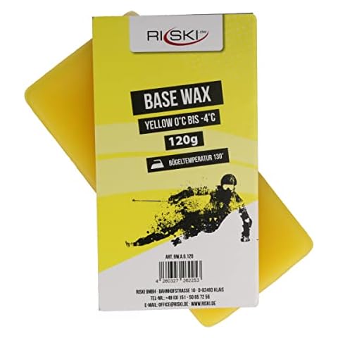 RiSki Skiwachs Base Wax Alpin gelb 120g Cover
