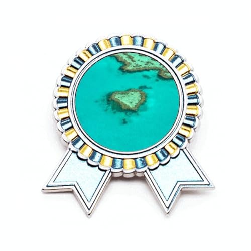 Pin's océan motif île naturelle en métal M idée cadeau originale