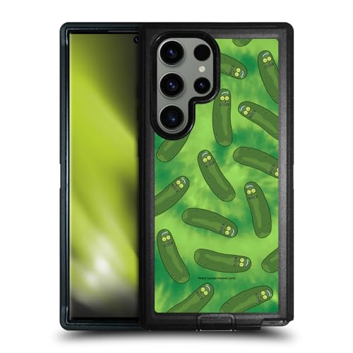 Étui ultra-blindé Samsung S23 Ultra anti-chute motif Pickle Rick
