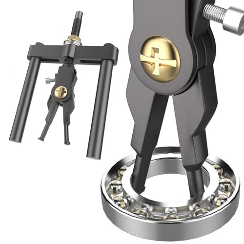 Petit extracteur de roulement | Extracteur de roulement intérieur en alliage d'acier | Outil de retrait de roulement robuste pour les types de roulements