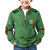 Caractéristiques : Trèfle porte-bonheur et confort polyvalent Conçu pour la célébration de la Saint-Patrick, ce sweat-shirt unisexe pour enfants présente des graphismes classiques de trèfle porte-bonheur qui incarnent l'esprit festif irlandais. La coupe ample offre une liberté de mouvement, tandis que le tissu doux maintient les enfants au chaud pendant de longues heures de jeu, de défilés ou de rassemblements familiaux. C'est une pièce multifonctionnelle qui harmonise le confort et le style, idéale pour les occasions festives et pour un usage quotidien.