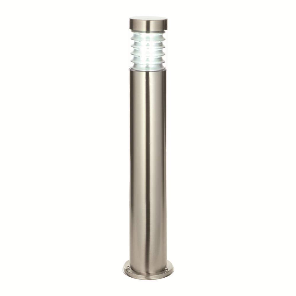 Outdoor Modern Light Bollard | Marine Grade Brushed Stainless Steel | IP44