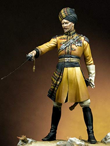 Figura Modelo Resina 1:24 Oficial Antiguo con Base miniatura 1