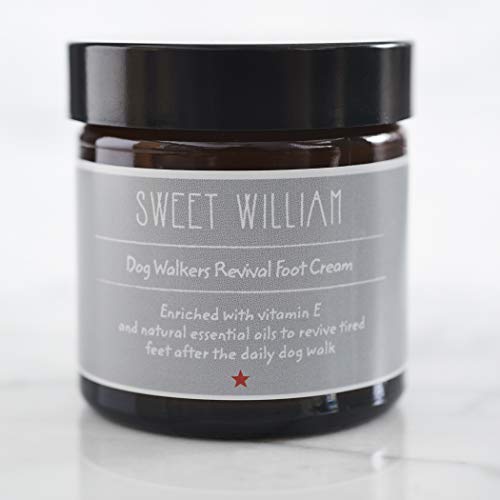 Sweet William Dog Walkers Revival Fußcreme | Feuchtigkeitscreme mit Vitamin E und natürlichen ätherischen Ölen | 60 ml