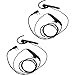 Produktbild KEESIN 2 Pin-Ohr-Bar Hörmuschel / Kopfhörer Mic PTT für Kenwood TH-22A TH-22AT TH-22E TH-25 Baofeng UV-5R 777 888s Retevis H 777 WOUXUN HYT PUXING Walkie Talkie Radios (2 Stücke)