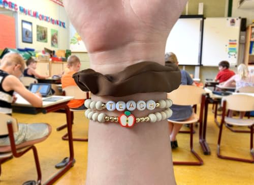 Korotho Teacher Appreciation Gifts for Women, Teacher Bracelets Thank You Gift End of The Year Teachers Appreciation Bracelet Must Have Present from Student3