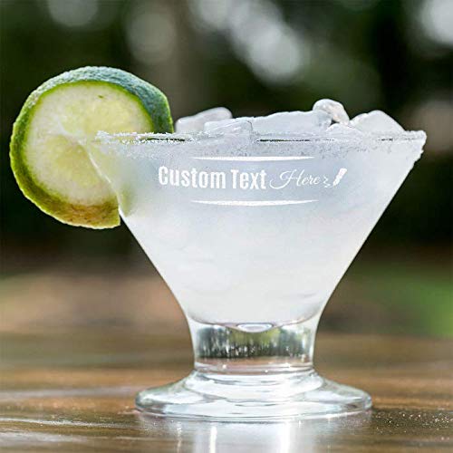 Personalized Core Footed Martini/Dessert Glass