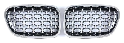 Grille Pare-Choc Avant Centrale F07 535i 550i Calandre Argent de Course