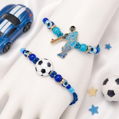 Image of To The Nines Kids Rakhi For Brother with Tilak Material & Greeting Card - Pack of 2 Rakhi