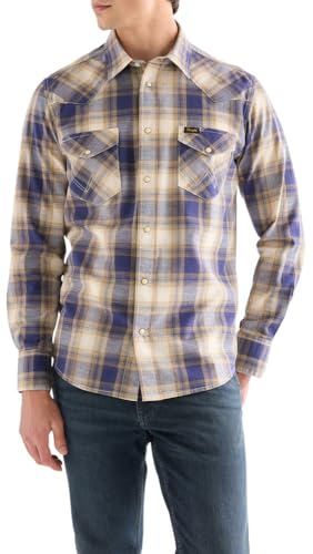 Wrangler Western Indigo Shirt pour éviter la transpiration homme