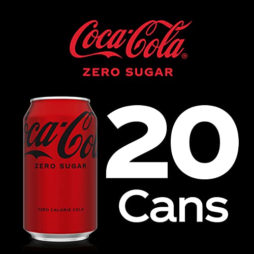 Coke Zero Sugar Diet Soda, 12 Fl Oz (Pack Of 20) #TOP5
