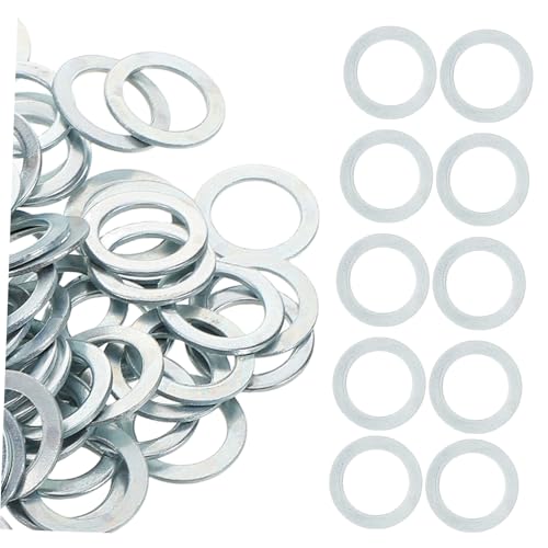 BESPORTBLE 100pcs Bushings Washers for Skateboard Speed Rings Skateboard Spare Parts with High Compression Resistance Easy Installation for Enhanced Performance