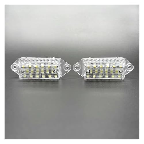 Luz LED de matrícula para Lancer Evolution X 2007-2016 color blanco