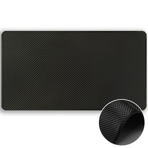 グランディオス 【 水洗い できる 】 どこでも 強力 滑り止め ノンスリップ マット スマホ ホルダー 粘着 キッチン 車 ダッシュボード アクセサリー 机 冷蔵庫 ガラス面 車内 車載 用 柔軟 シリコン 強力 吸着 シート パッド 小物 タバコ 煙草