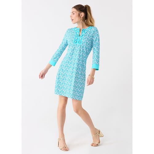 Cabana Life Women's Tunic Summer Dress, UPF 50+, Sun Protective Cover-Up, Nylon/Spandex2