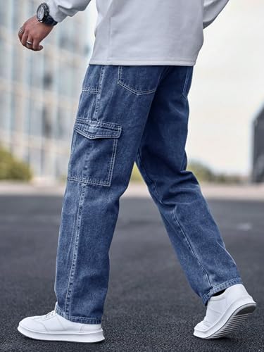 Image of JVX Jeans for Men || Men Jeans || Reguler Fit DenimJeans || CargoJeans (NJJ-03)