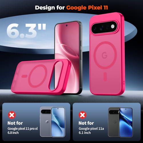Image of SUPFINE Magnetic for Google Pixel 11 Case - Hot Pink