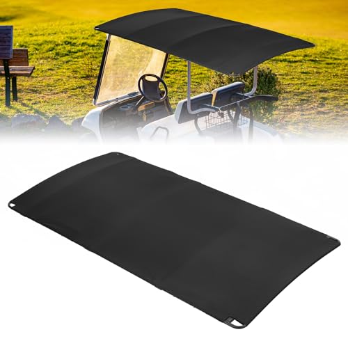 KEMIMOTO Golf Cart Roof Canvas Sun Top Compatible with EZGO RXV 2008-up Upgrade, 85' Extended Golf Cart Roof Top, Mounting Tools Included
